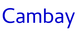 Cambay fonte