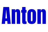 Anton fonte